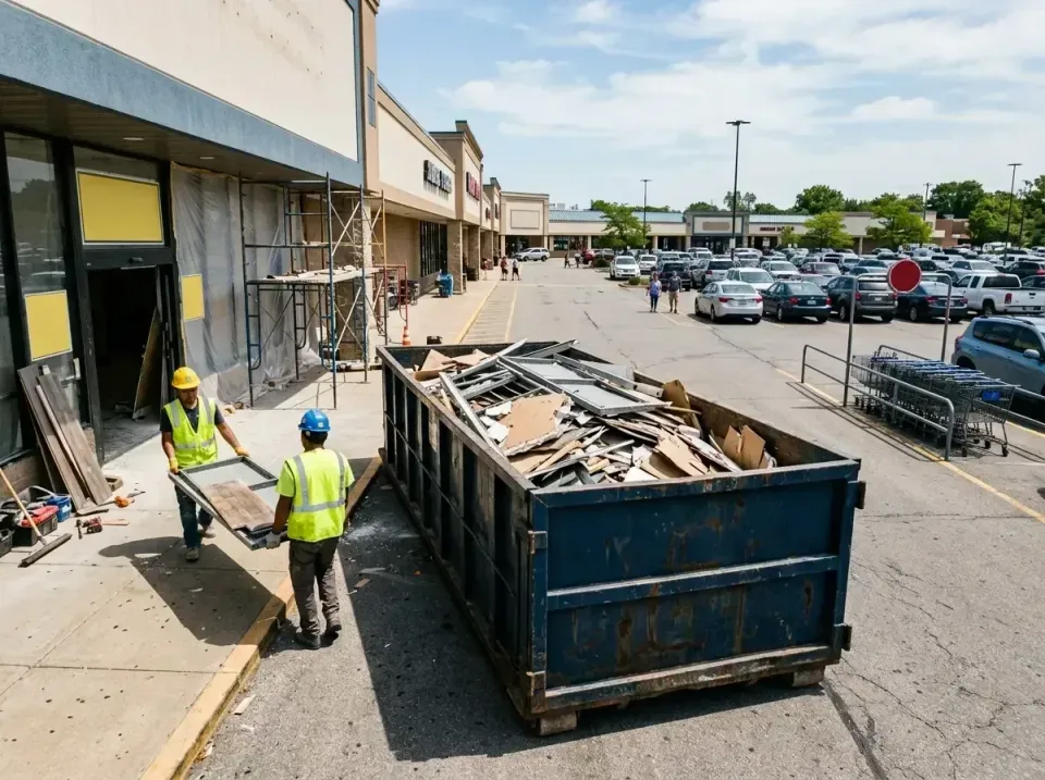 retail-store-renovation-debris-003 — frequently asked questions, Roll-off Dumpster Rentals in Clarksville, AR